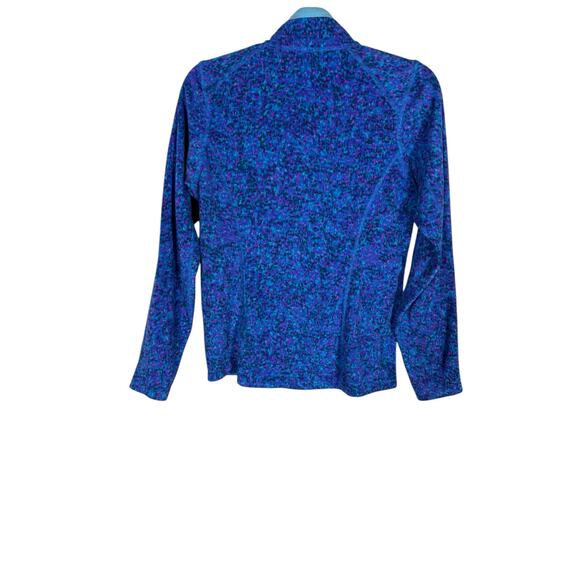 The North Face Activewear Women Pullover Blue quarter Zip Medium Long Sleeve Top - Picture 4 of 6